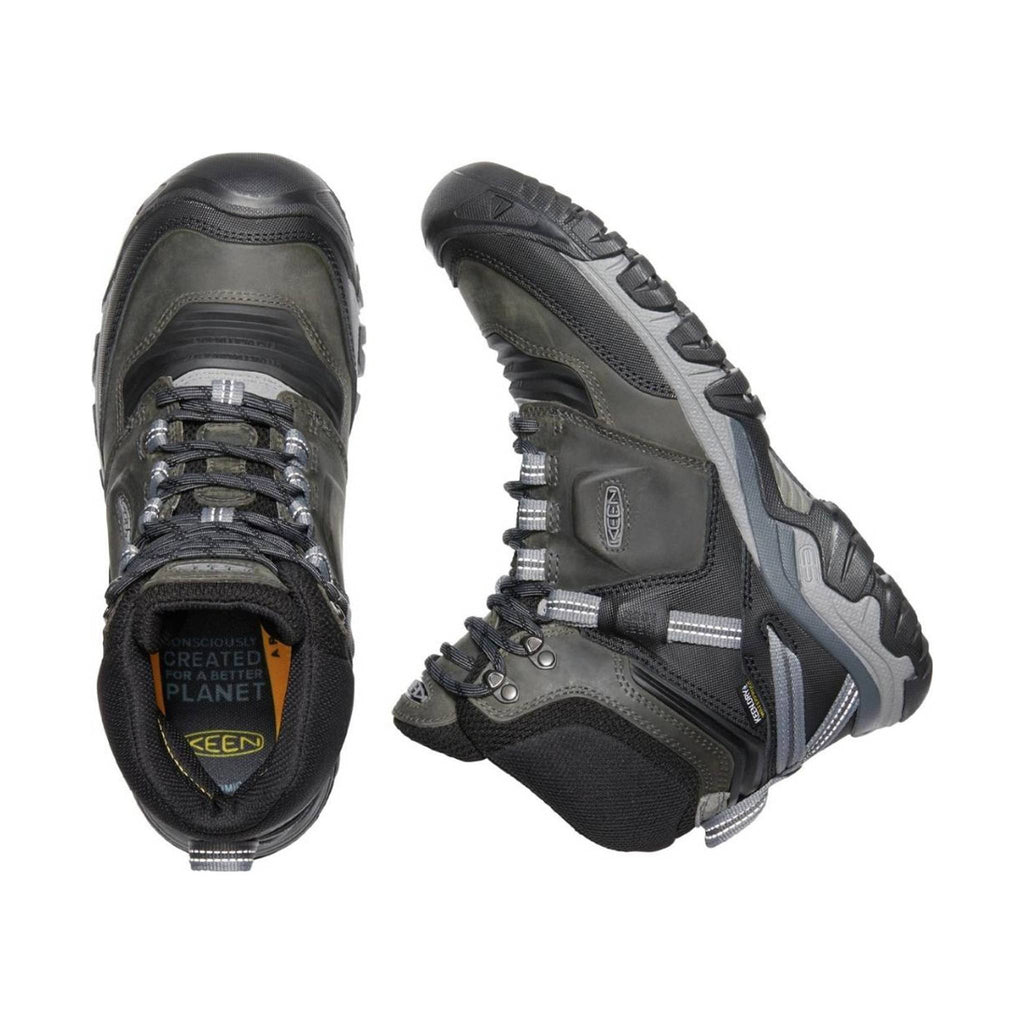 KEEN Men's Ridge Flex Mid Boot - Magnet/Black - Lenny's Shoe & Apparel