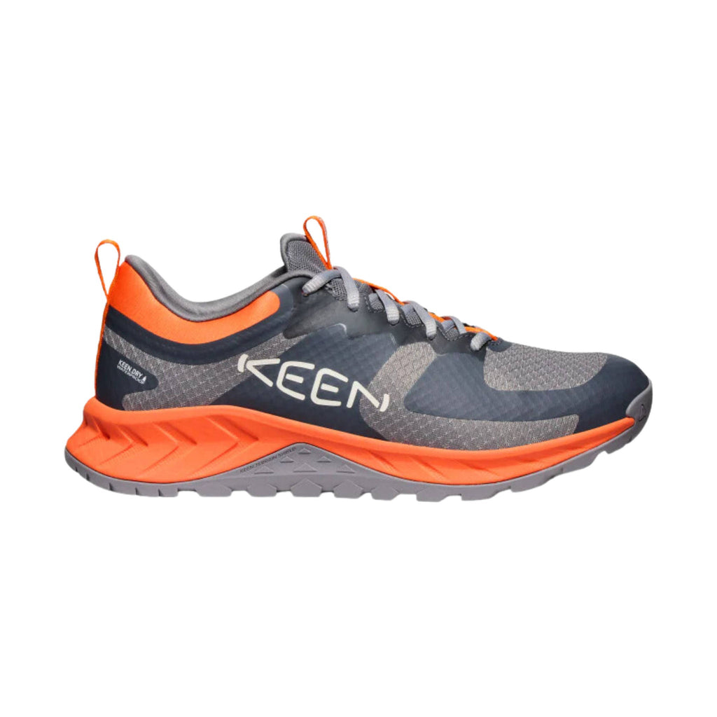 KEEN Men's Versacore Waterproof Shoes - Steel Grey/Scarlet Ibis - Lenny's Shoe & Apparel