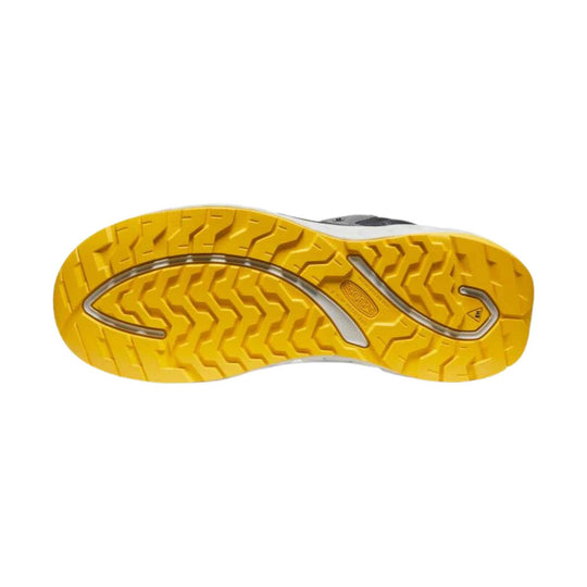 KEEN Utility Men's Arvada Carbon Fiber Toe Mid Work Boot - Grey/Yellow - Lenny's Shoe & Apparel