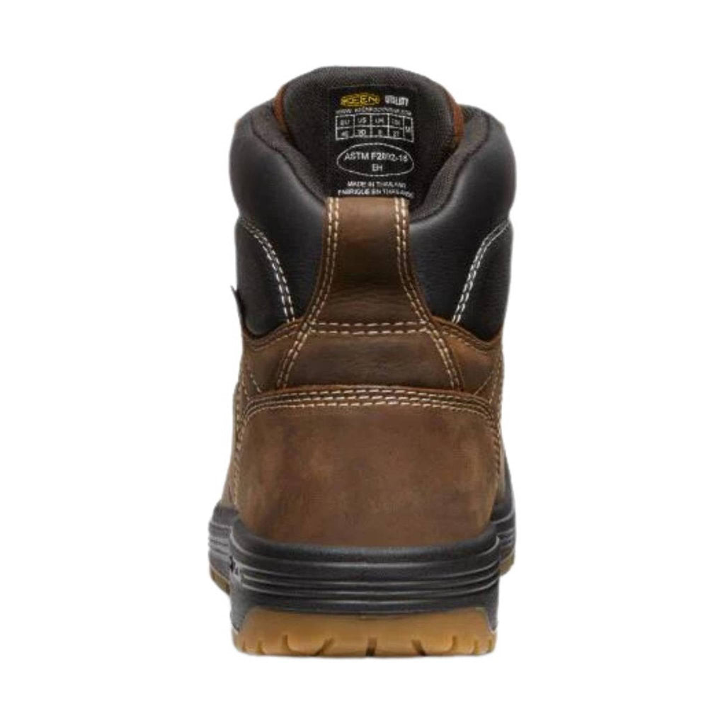 Keen Utility Men's Fort Wayne 6" Waterproof Carbon Fiber Toe Work Boots - Dark Earth - Lenny's Shoe & Apparel