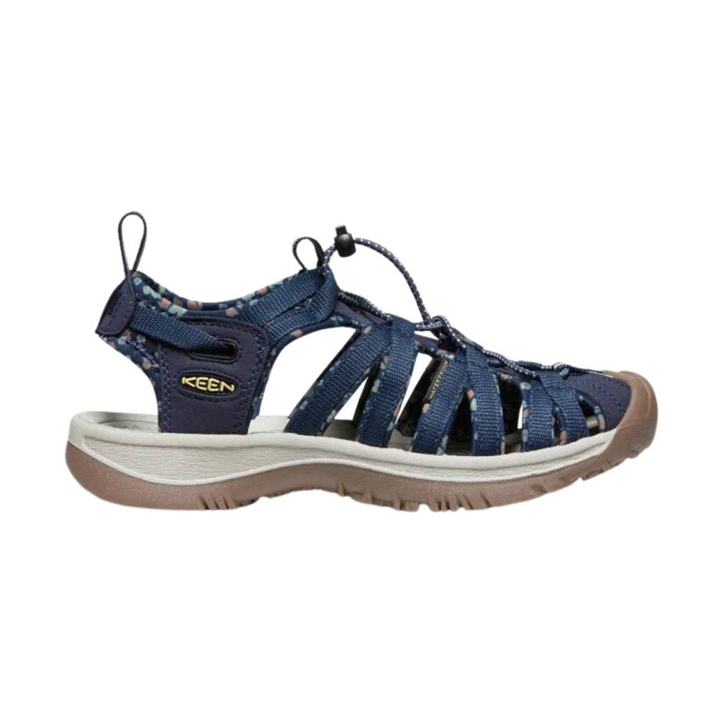 KEEN Women's Whisper Sandal - Navy/Birch - Lenny's Shoe & Apparel