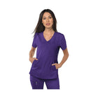 Koi Women`s Philosophy Top - Grape - Lenny's Shoe & Apparel