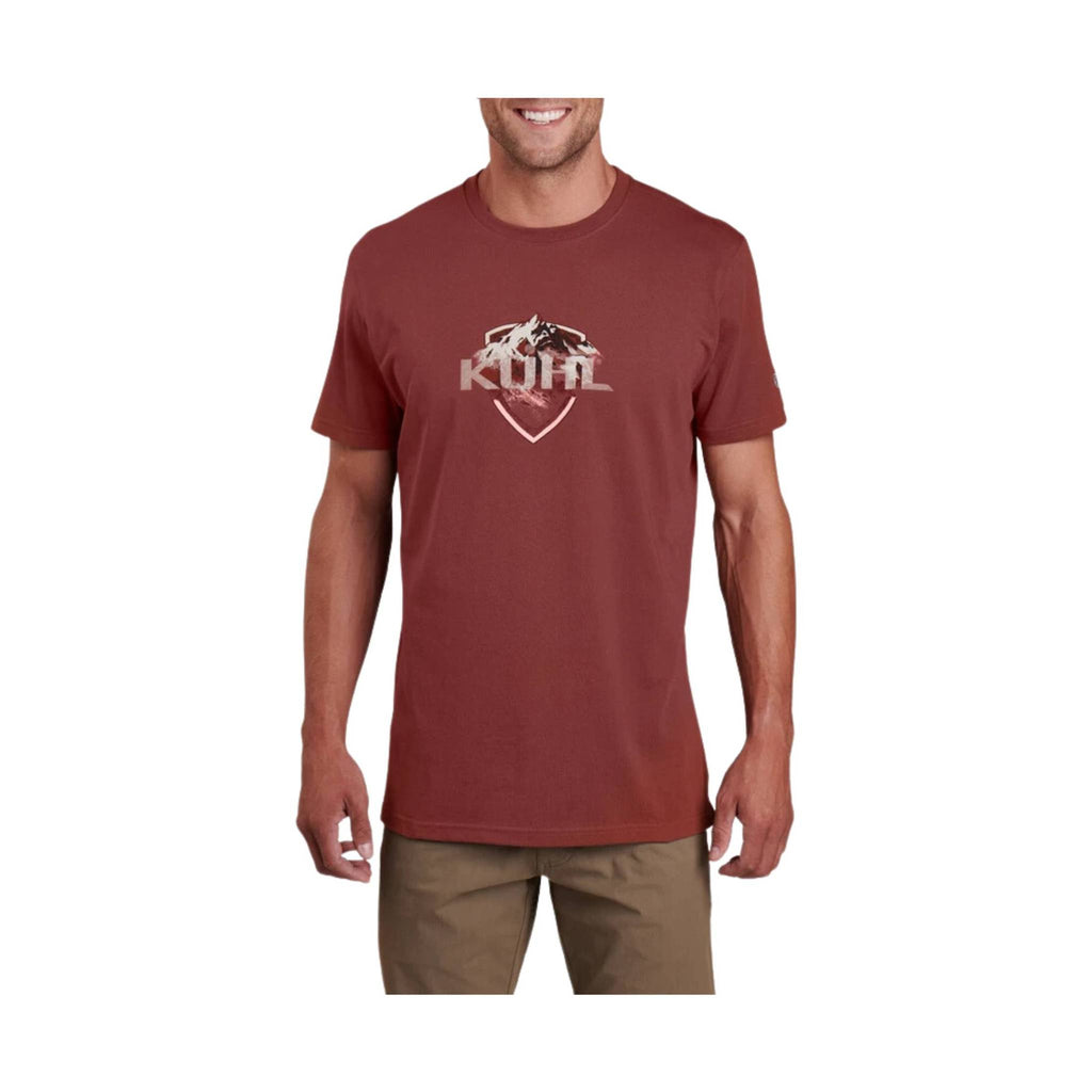 Kuhl Born in the Mountains Men's T-Shirt - Sundried Tomato - Lenny's Shoe & Apparel
