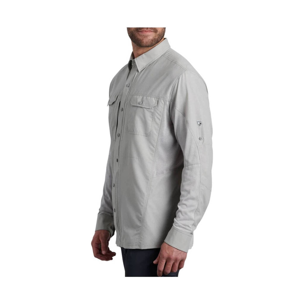 Kuhl Men's Airspeed Long Sleeve UPF Shirt - Cloud Gray - Lenny's Shoe & Apparel