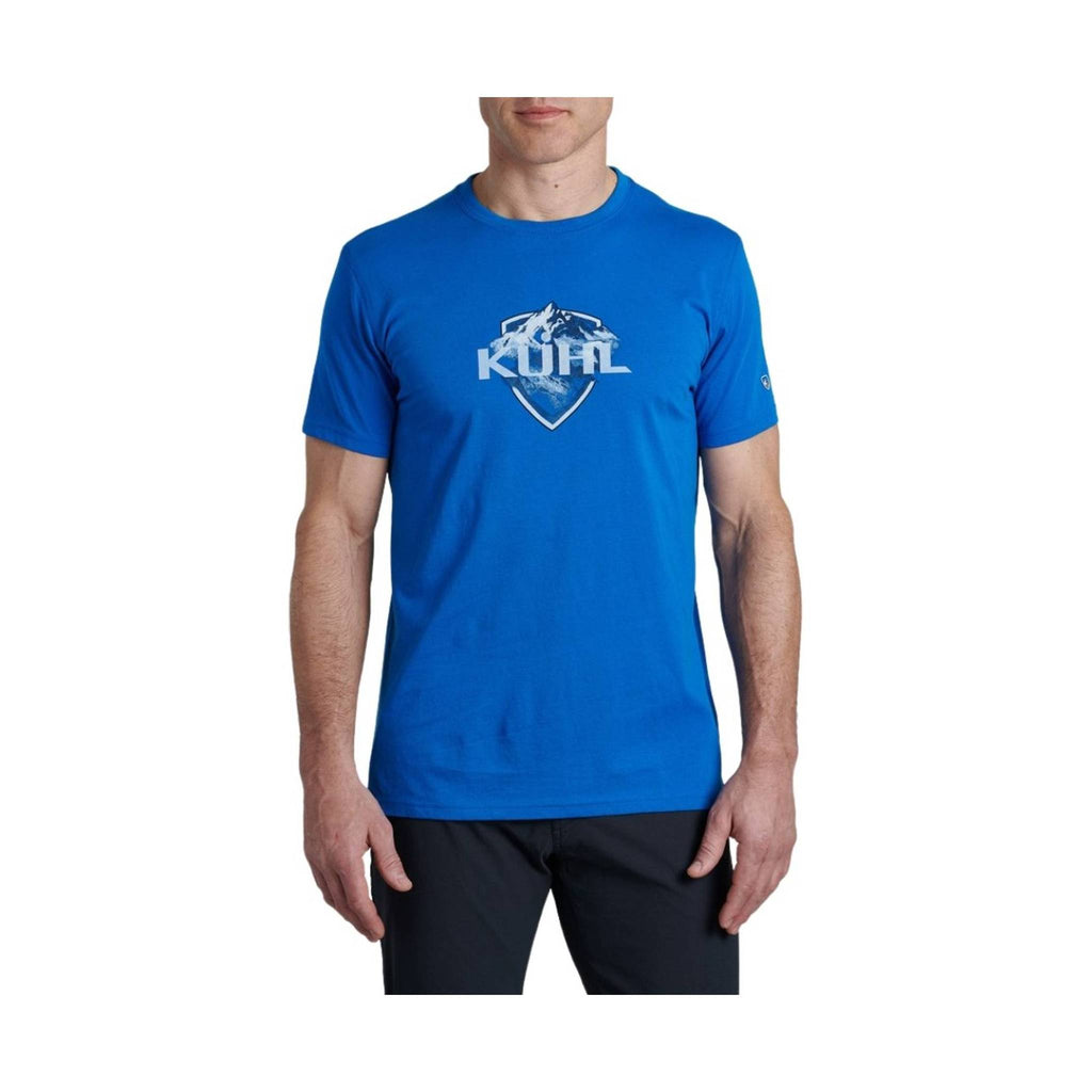 Kuhl Men's Born in the Mountains T-Shirt - Rally Blue - Lenny's Shoe & Apparel