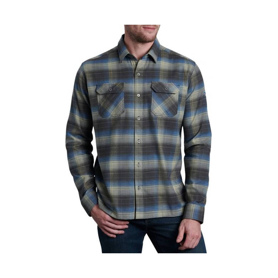 Kuhl Men's Dillingr Flannel - Green Oasis - Lenny's Shoe & Apparel
