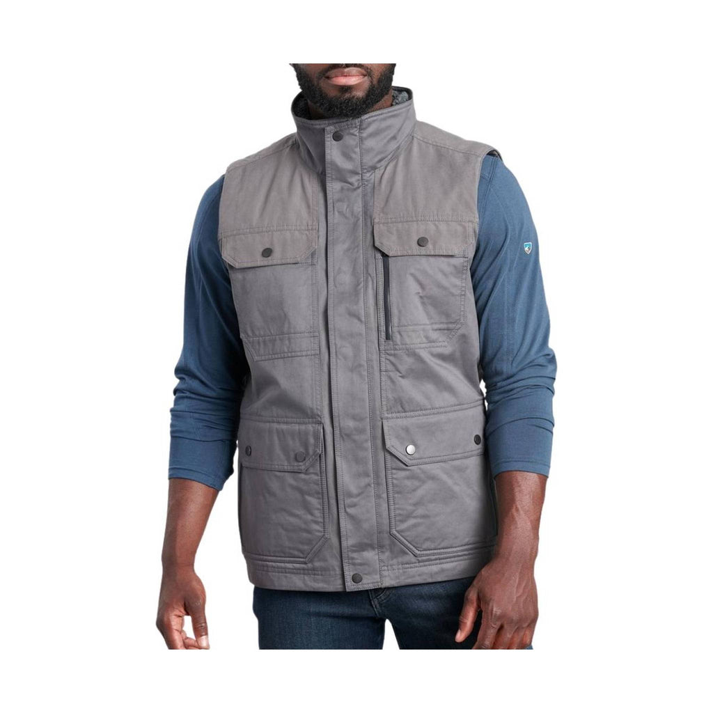 Kuhl Men's Fleece-Lined Kollusion Vest - Carbon - Lenny's Shoe & Apparel