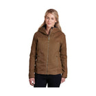 Kuhl Women's Law Fleece Lined Hoody - Dark Khaki - Lenny's Shoe & Apparel