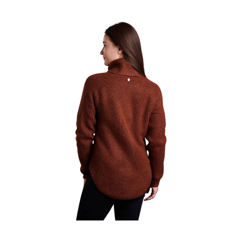 Kuhl Women's Sienna Sweater - Cinnamon - Lenny's Shoe & Apparel
