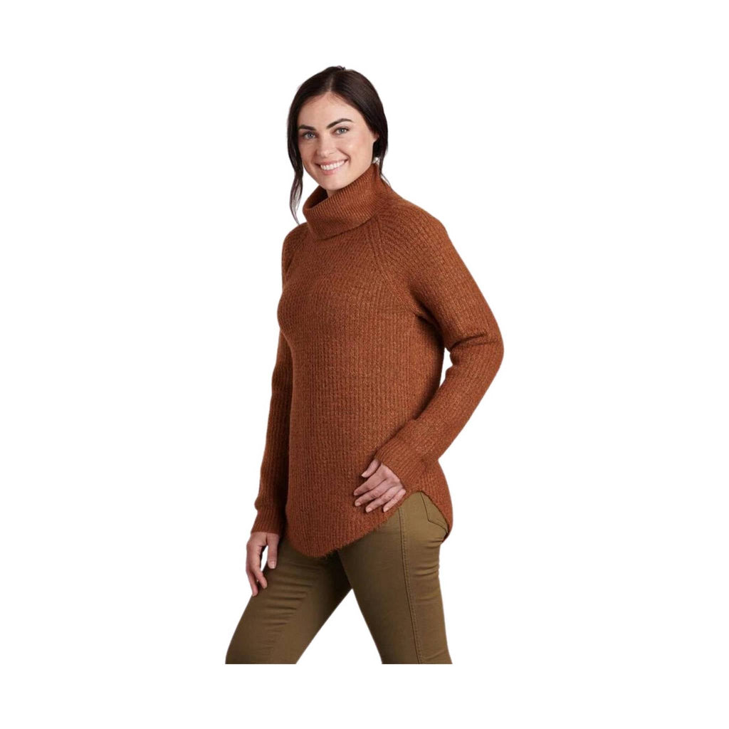 Kuhl Women's Sienna Sweater - Copper - Lenny's Shoe & Apparel