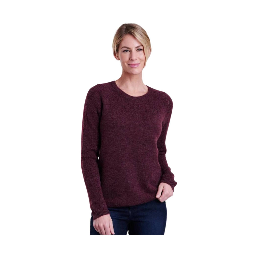Kuhl Women's Norda Quarter Zip Sweater - Evergreen