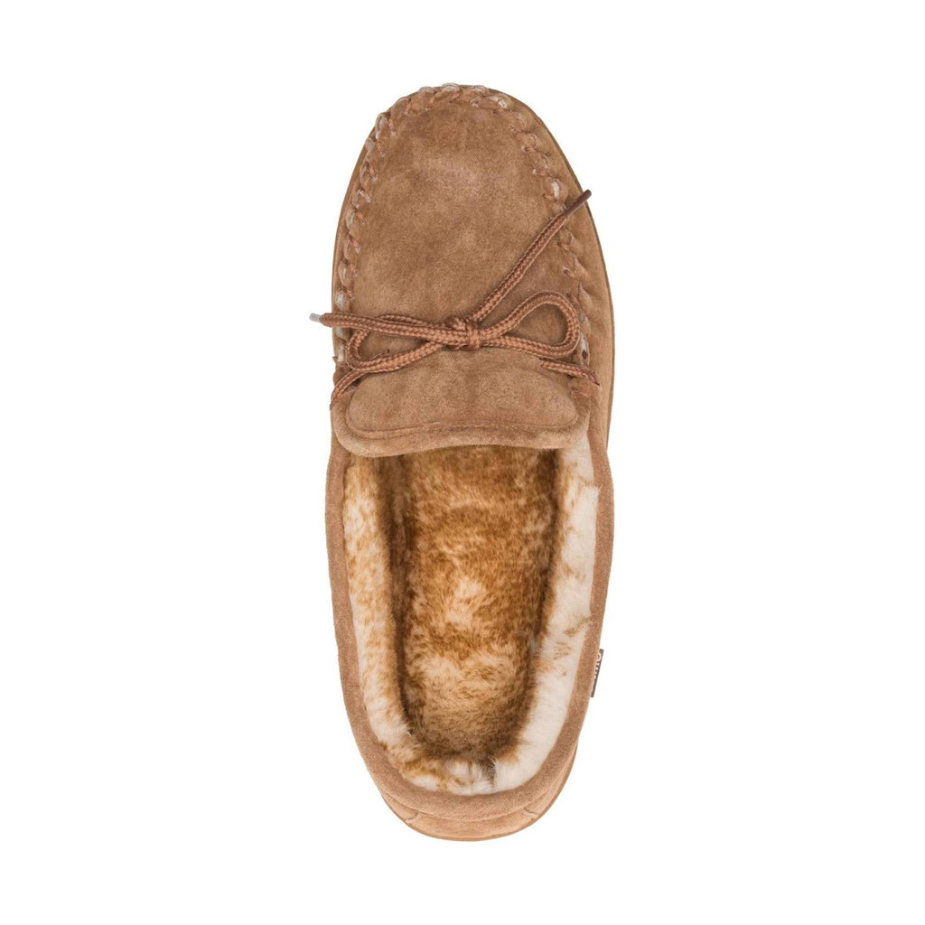 Lamo Men's Moccasin Slipper - Chestnut - Lenny's Shoe & Apparel