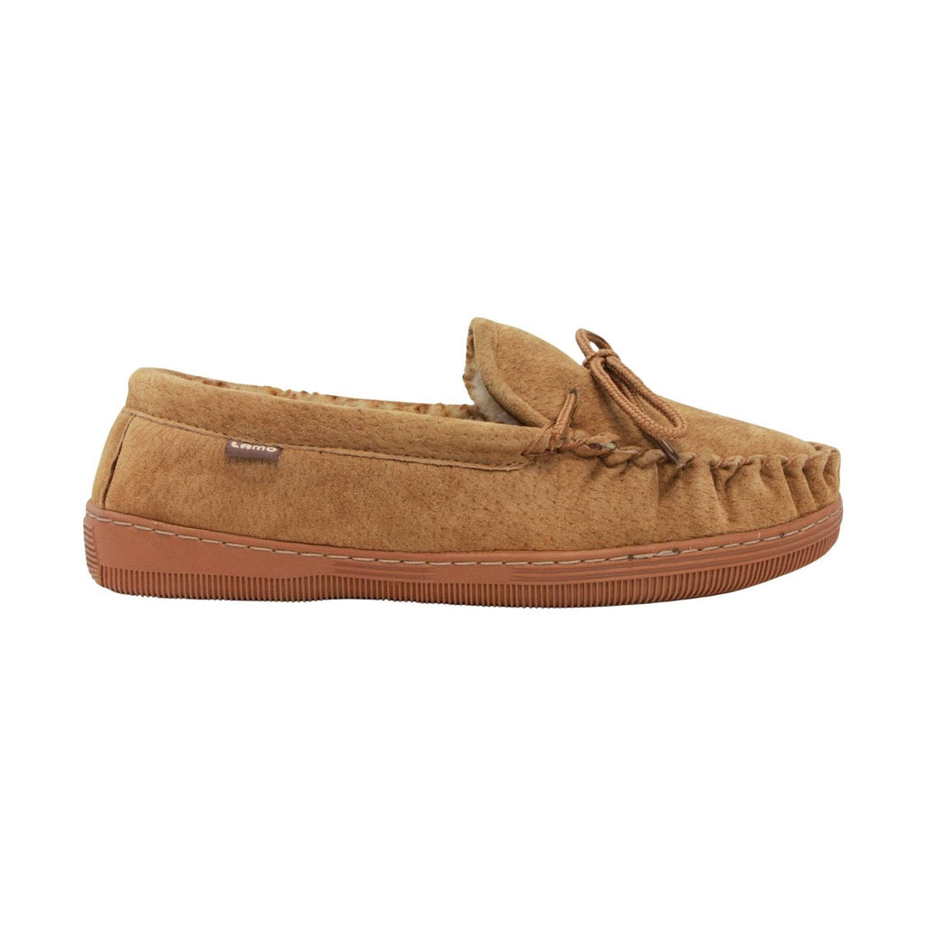 Lamo Women's Moccasin Slipper - Chestnut - Lenny's Shoe & Apparel