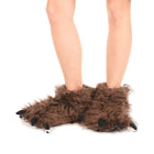 Lazy One Big Foot Paw Slippers - Brown - Lenny's Shoe & Apparel