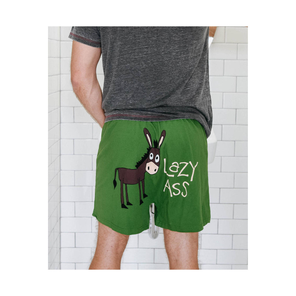 Lazy One Men's Donkey Funny Boxer - Green - Lenny's Shoe & Apparel