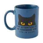 Life Is Good Mug Pay Attention - Smoky Blue - Lenny's Shoe & Apparel