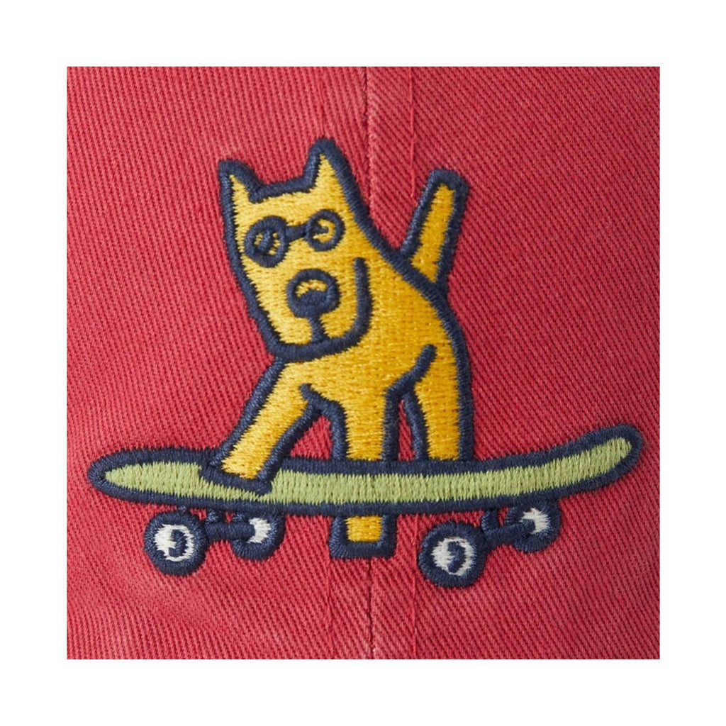Life Is Good Rocket Skateboard Cap - Faded Red - Lenny's Shoe & Apparel