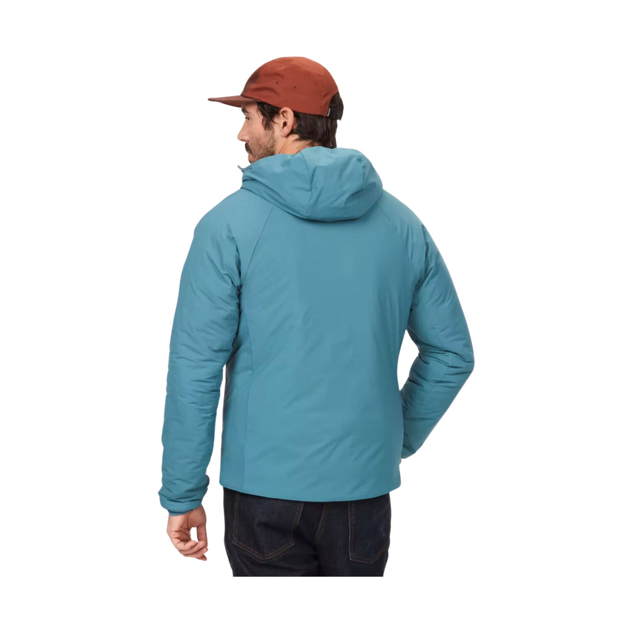 Marmot Men's Novus Hoody Jacket Moon River – Lenny's Shoe Apparel