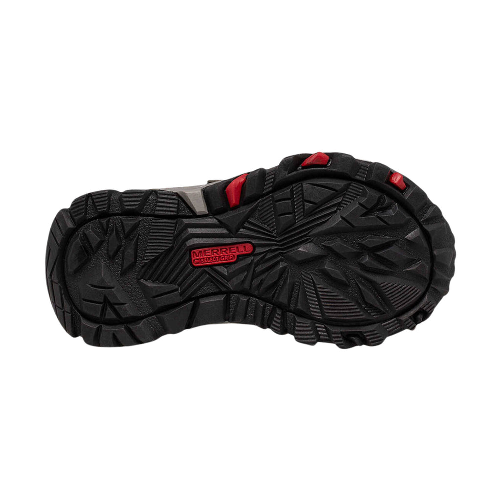 Merrell Little Kids' Trail Quest Jr. Shoes - Grey/Black/Red - Lenny's Shoe & Apparel