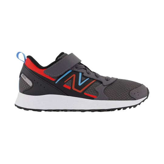 New Balance Kids' Fresh Foam Bungee Lace - Magnet - Lenny's Shoe & Apparel