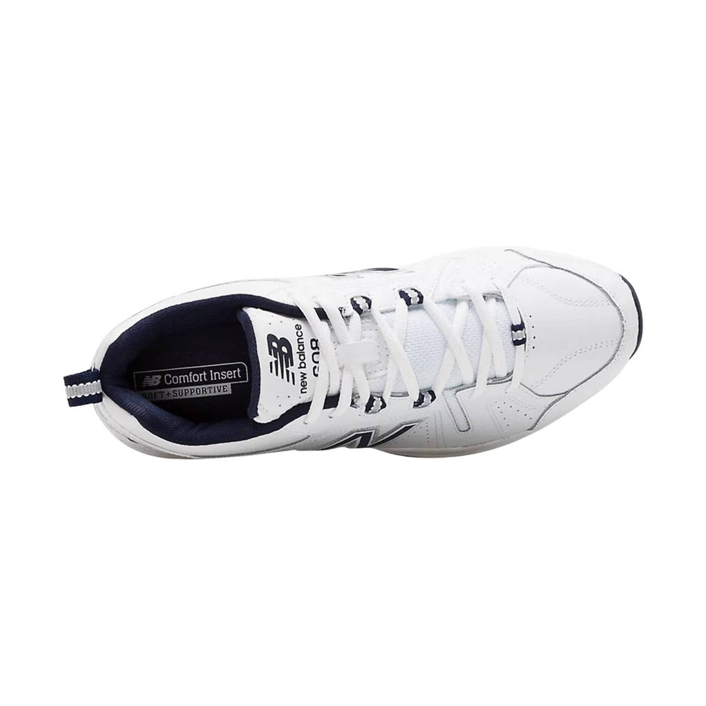 New Balance Men's 608v5 Training Shoes - White - Lenny's Shoe & Apparel