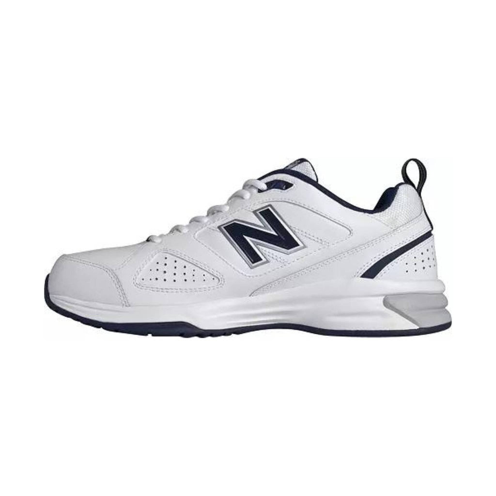 New Balance Men's 623v3 Training Shoe - White/Navy - Lenny's Shoe & Apparel