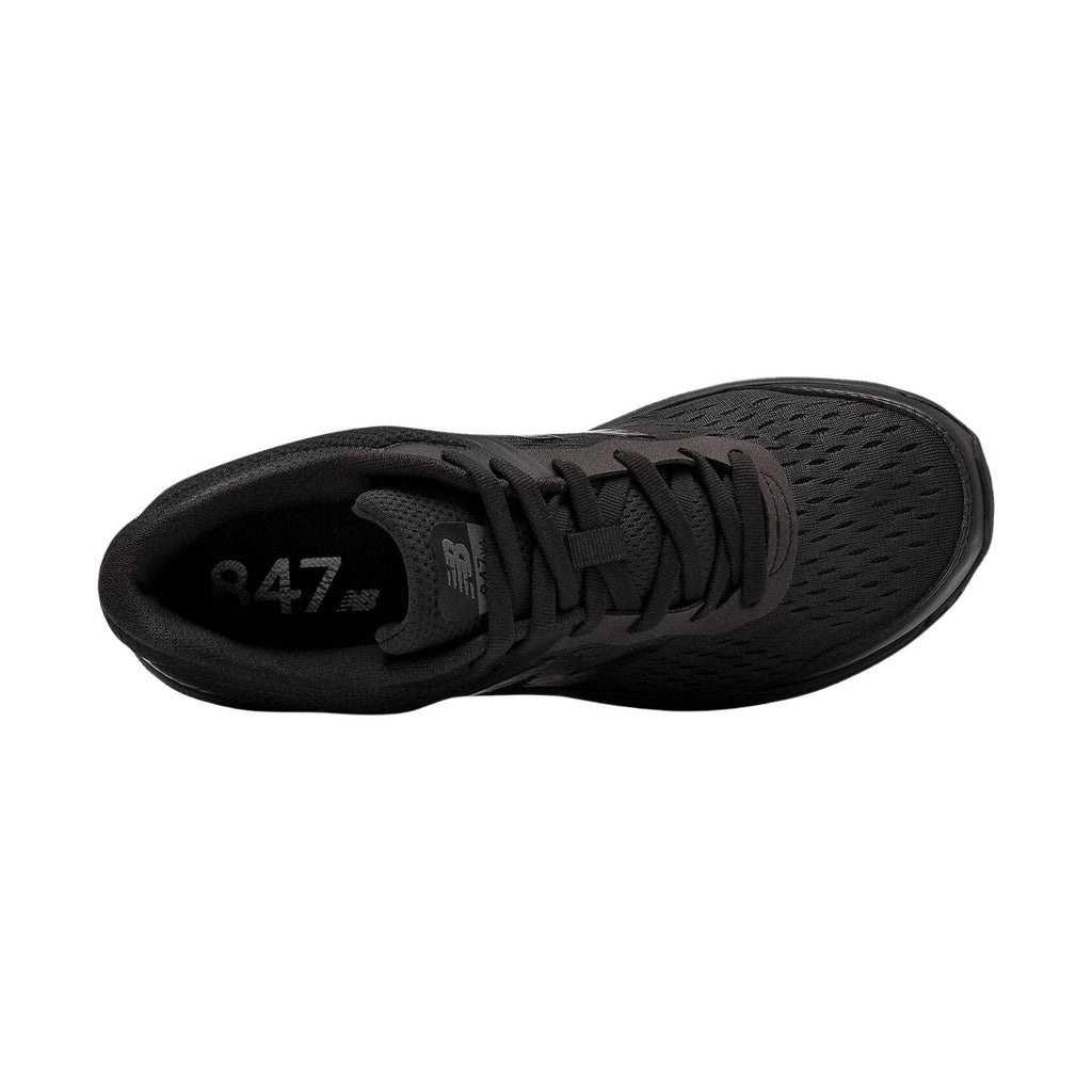 New Balance Men's 847v4 Walking Shoes - Black - Lenny's Shoe & Apparel
