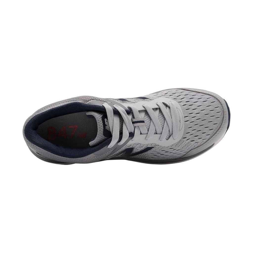 New Balance Men's 847v4 Walking Shoes - Silver Mink - Lenny's Shoe & Apparel