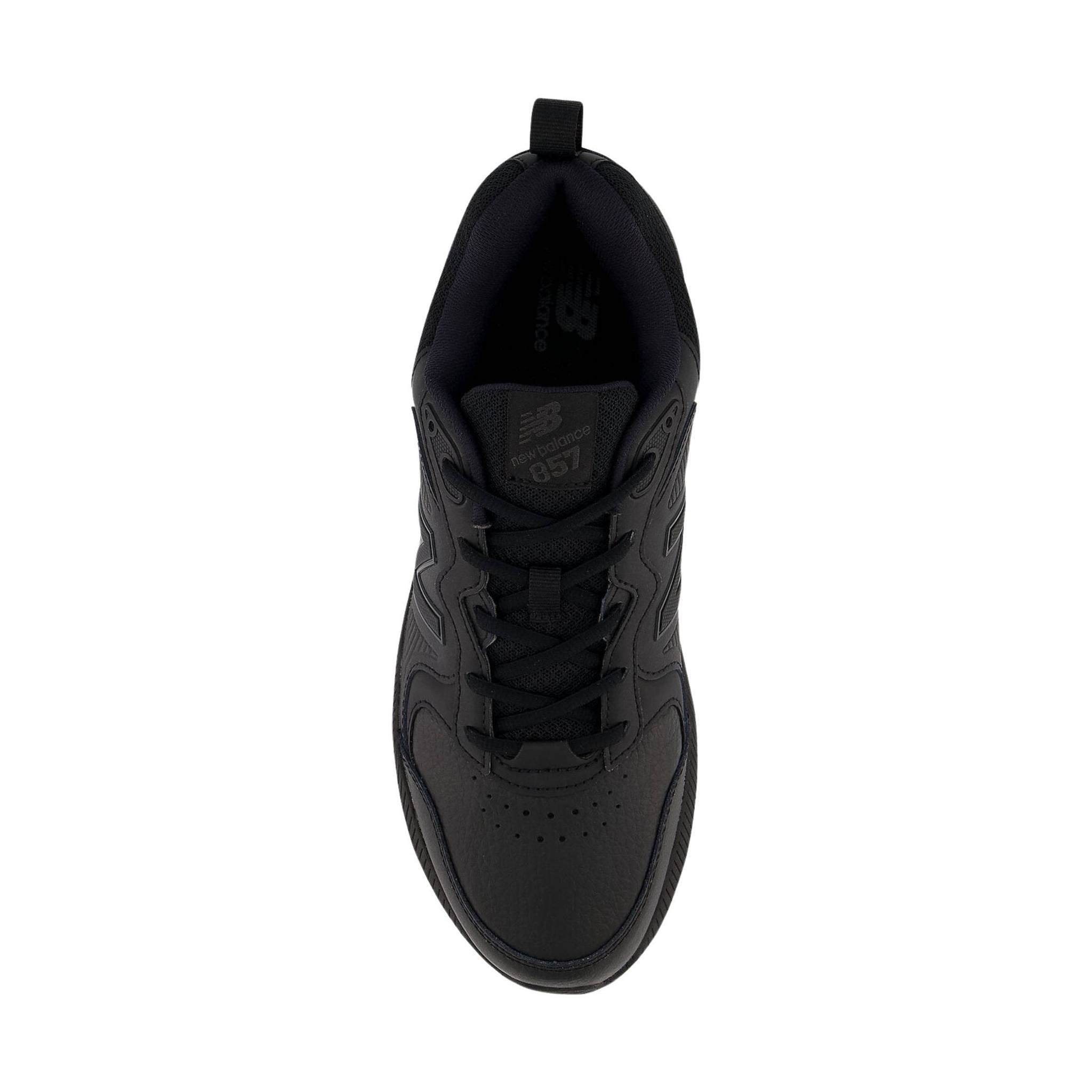 New Balance 857 V3 Sneakers Men\'s Size 14 4E Black Leather Extra Wide Shoes New Balance 857v3 Slip Resistant Leather Work Shoes Mens  main image 4