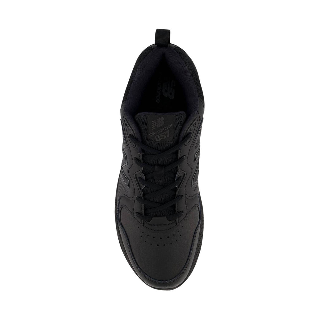 New Balance Men's 857V3 Slip Resistant Shoes - Black - Lenny's Shoe & Apparel