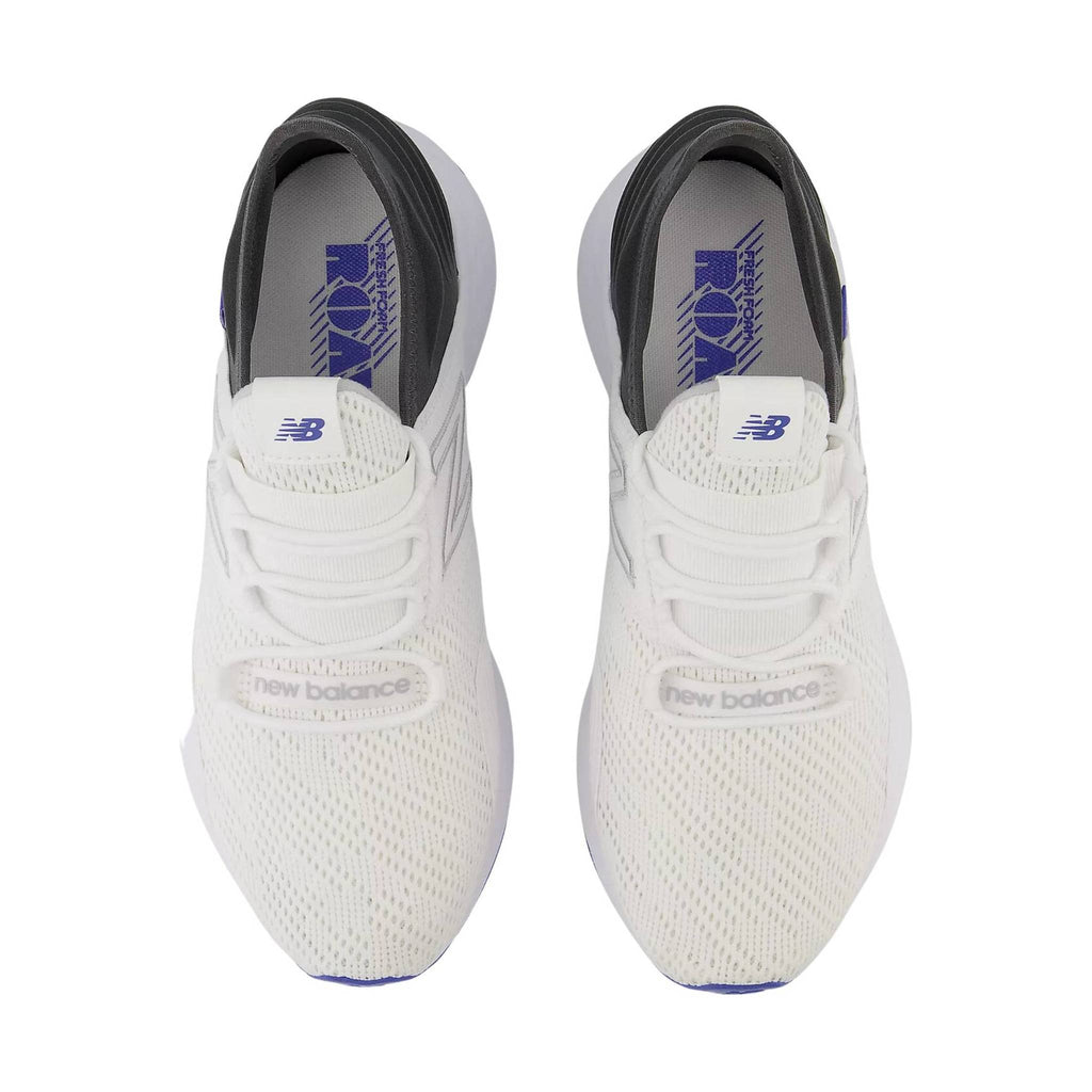 New Balance Men's Fresh Foam Roav Shoes - White/Black - Lenny's Shoe & Apparel