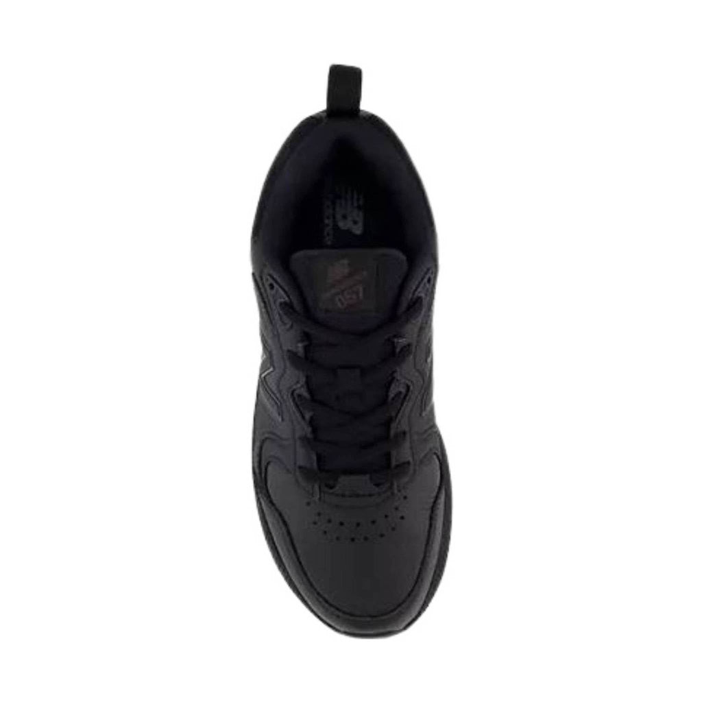 New Balance Women's 857v3 Slip Resistant Shoe - Black - Lenny's Shoe & Apparel