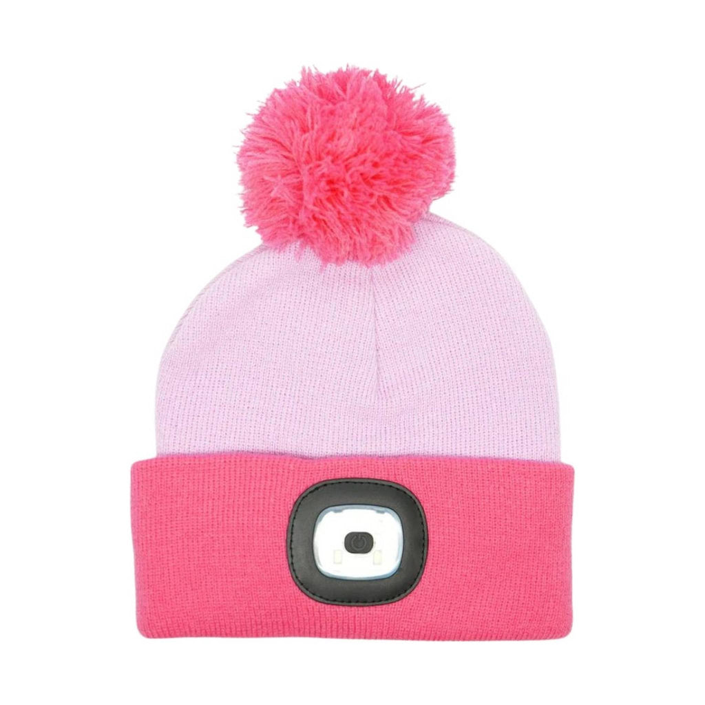 Night Owl Kids' Rechargeable LED Beanie - Pink - Lenny's Shoe & Apparel
