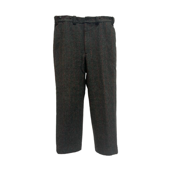 Our Legacy | Darien Wool-blend Twill Trousers | Mens | Charcoal |  MILANSTYLE.COM