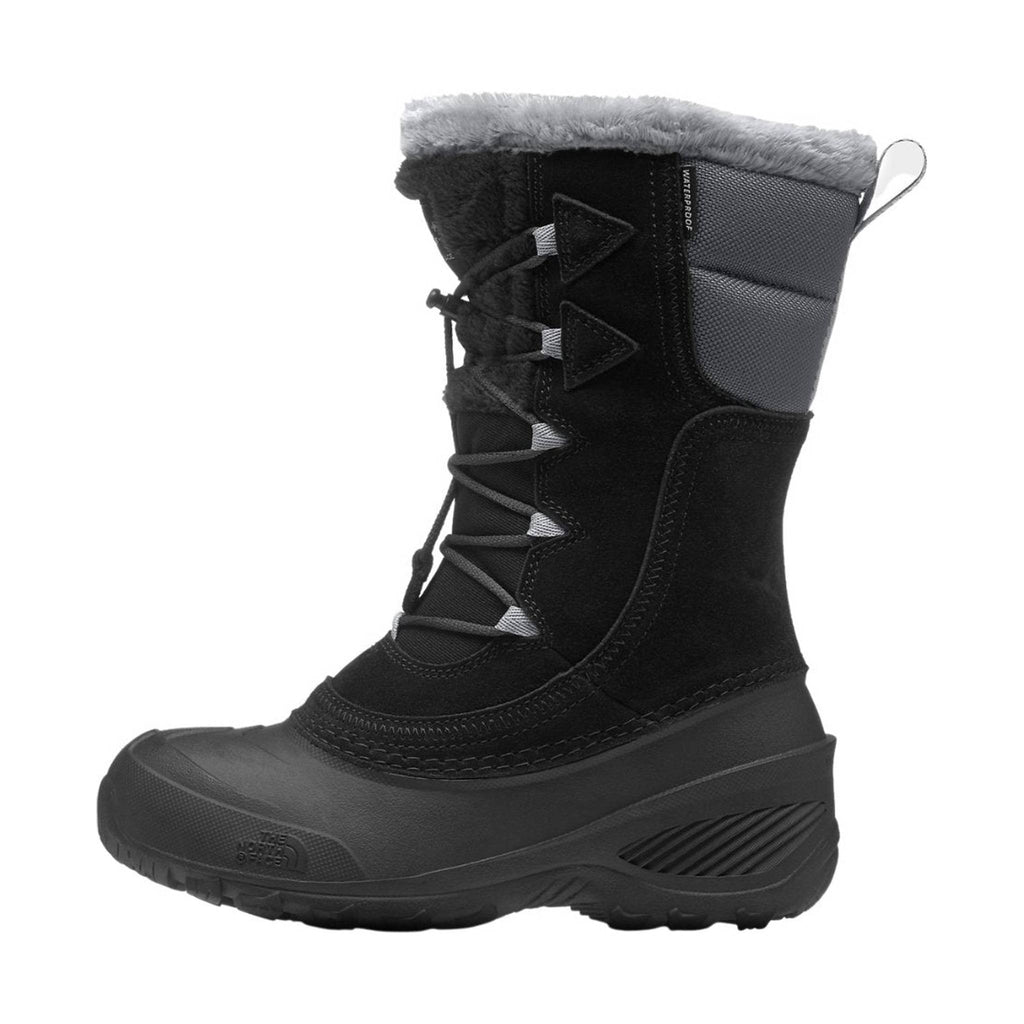 North Face Kids' Shellista Lace IV Winter Boots - TNF Black/Vanadis Grey - Lenny's Shoe & Apparel