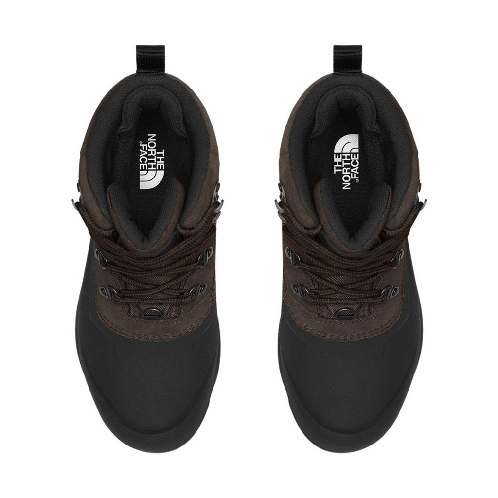 North Face Men's Chilkat V Lace Waterproof Winter Boots - Coffee Brown/TNF Black - Lenny's Shoe & Apparel