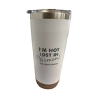 Not Lost in Vermont Tumbler 20 oz - White - Lenny's Shoe & Apparel