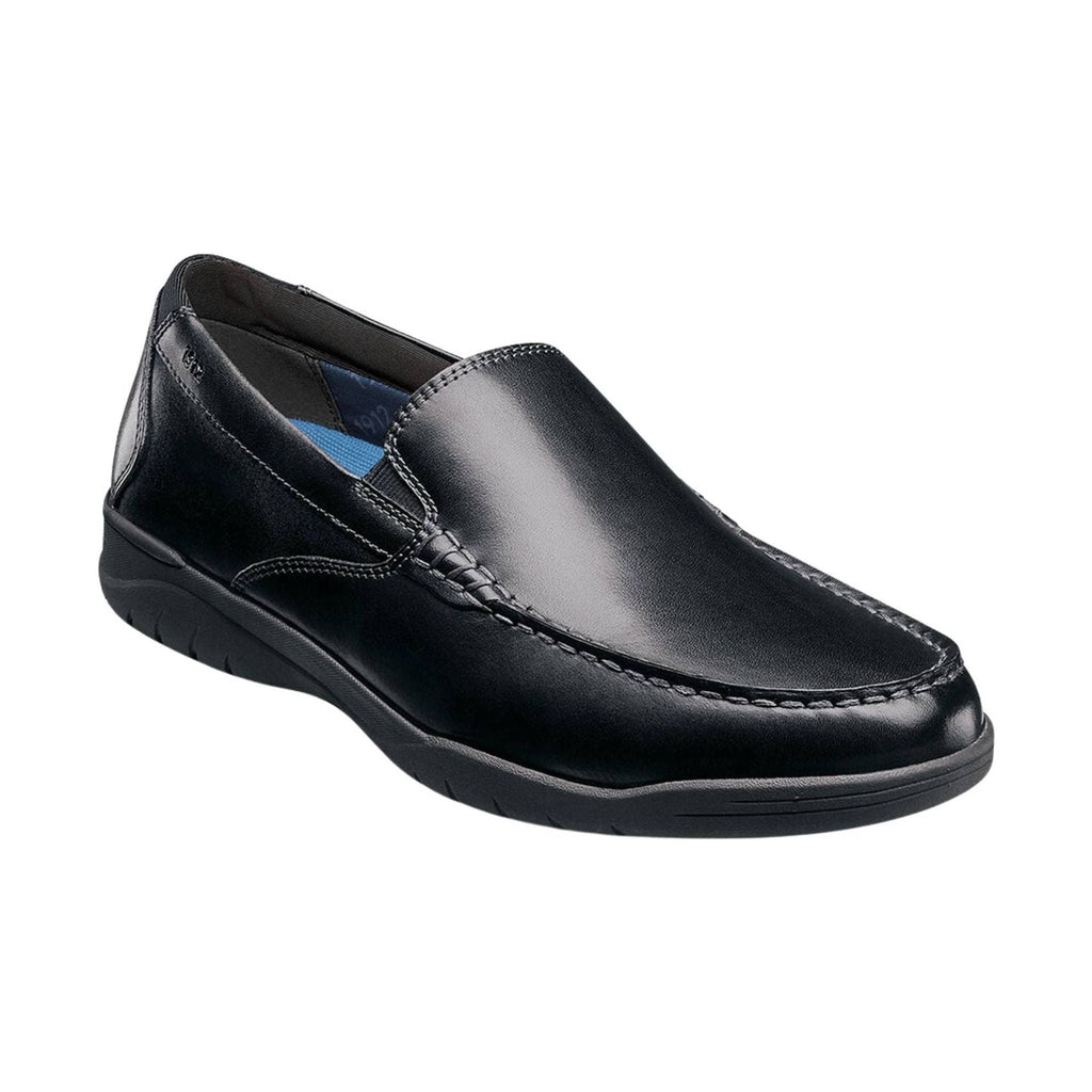 Nunn Bush Men's Sumter Moc Toe Venetian Slip On Shoe - Black - Lenny's Shoe & Apparel
