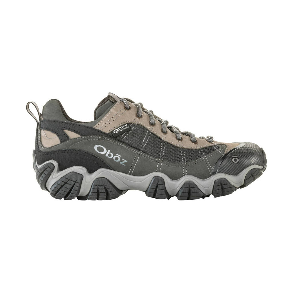 Oboz Men's Firedrand II Low Waterproof Hiking Shoe - Gray - Lenny's Shoe & Apparel