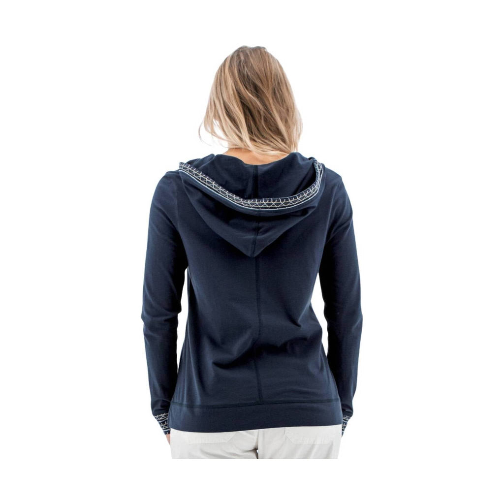 Old Ranch Women's Tora Hoodie - Dk Denim - Lenny's Shoe & Apparel
