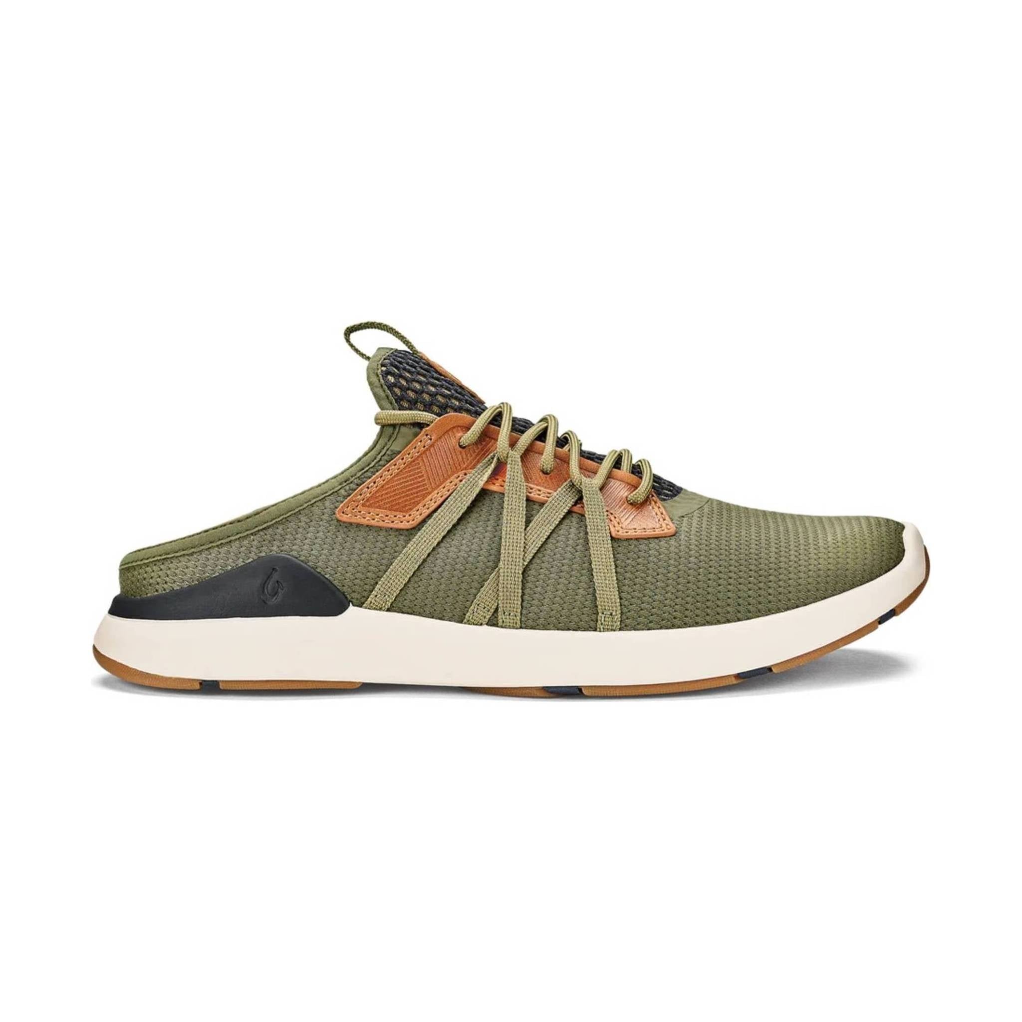 Olukai Mio Li Sneakers Mens Size 9 Hunter Green Lava Rock Lifestyle Shoes 10440 Olukai Mio Li Sneakers Hunter Green Lava Rock Shoes 10440  main image 3