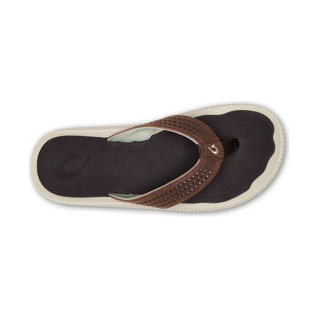 Olukai Men's Ulele Flip Flop - Dk Wood - Lenny's Shoe & Apparel