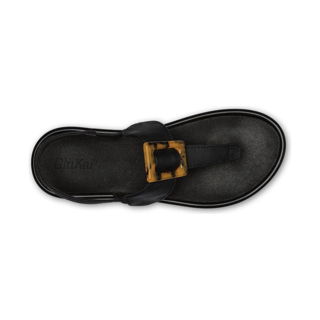 Olukai Women's Lait Bar Sandal - Black - Lenny's Shoe & Apparel