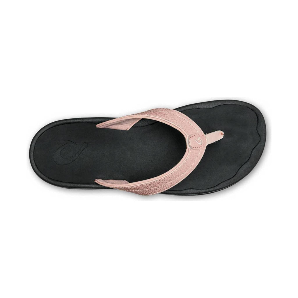 Olukai Women's Ohana Flip Flop - Petal Pink/Black - Lenny's Shoe & Apparel