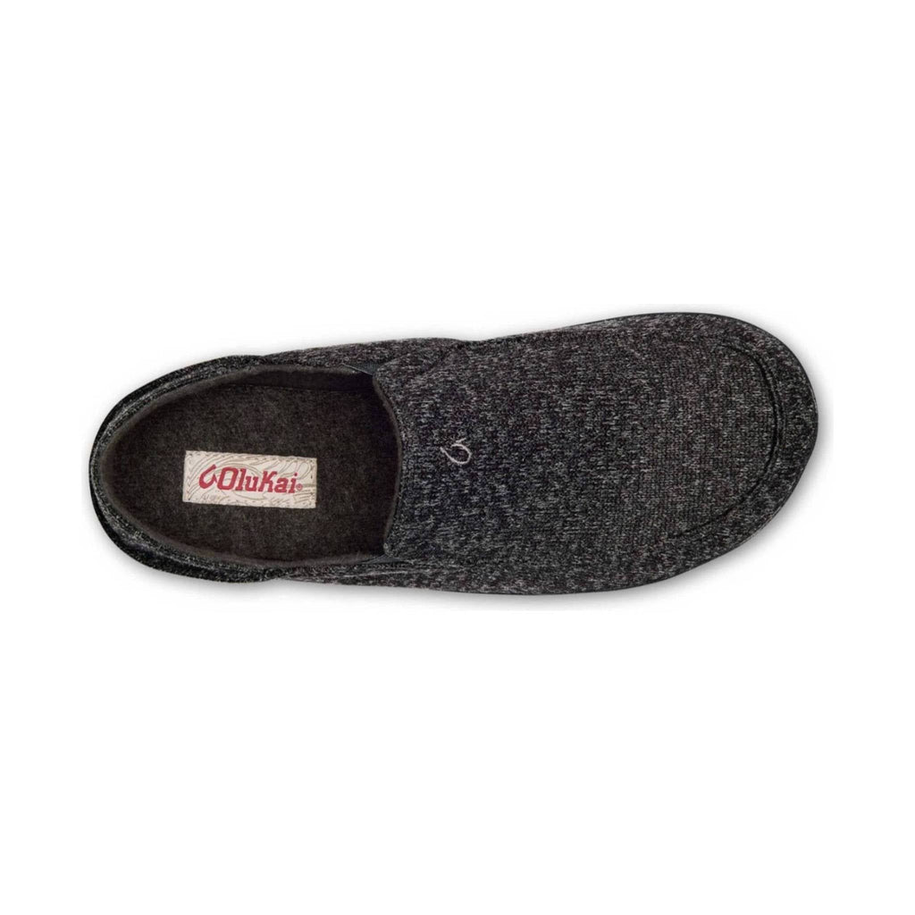 Olulkai Men's Moloa Hulu Slipper - Black - Lenny's Shoe & Apparel