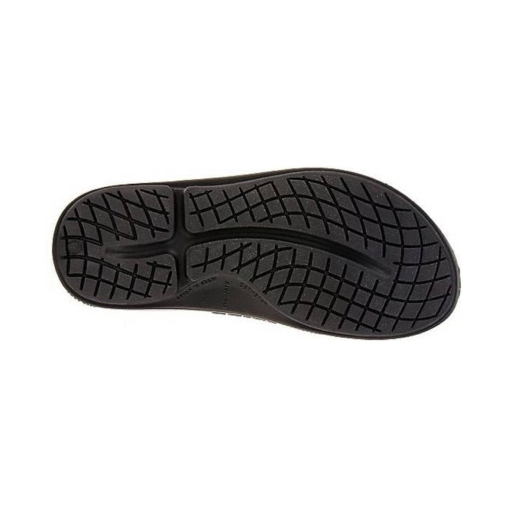 OOfos OOahh Slide - Black - Lenny's Shoe & Apparel