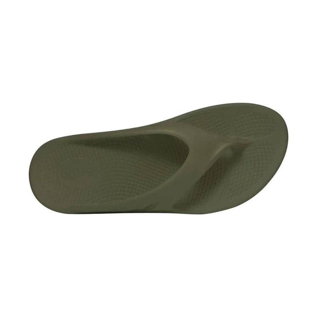 OOfos OOriginal Flip Flop - Forest Green - Lenny's Shoe & Apparel