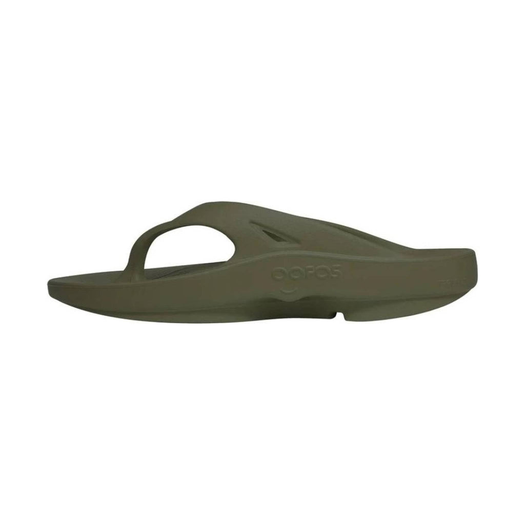 OOfos OOriginal Flip Flop - Forest Green - Lenny's Shoe & Apparel