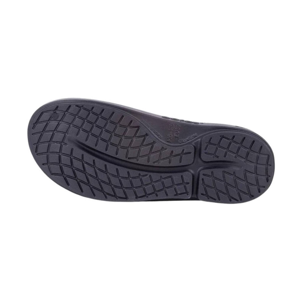 OOfos Women's OOcloog Luxe Clog - Black - Lenny's Shoe & Apparel
