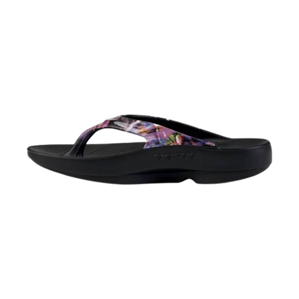 OOfos Women's OOlala Limited Flip Flops - Neon Rose - Lenny's Shoe & Apparel